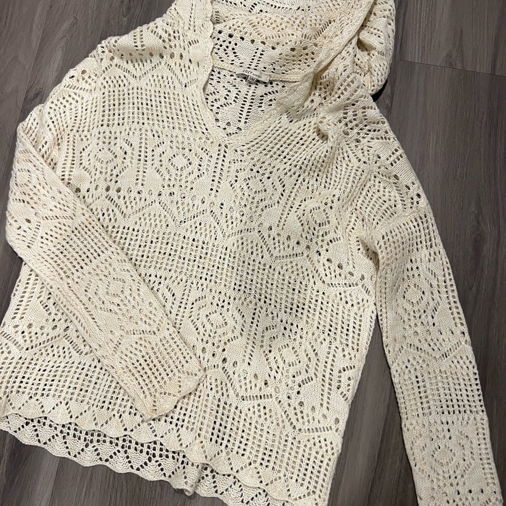 Hooded sweater